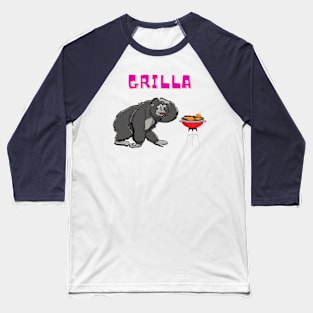Grilling gorilla Baseball T-Shirt
